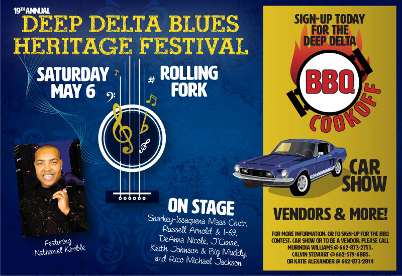Deep Delta Blues Heritage Festival ad